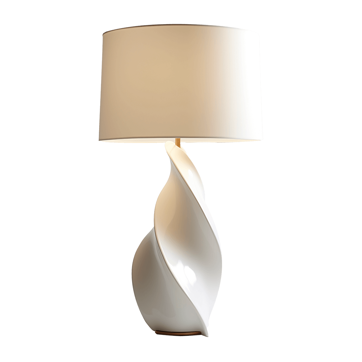 Promenade White Table Lamp - Image 2